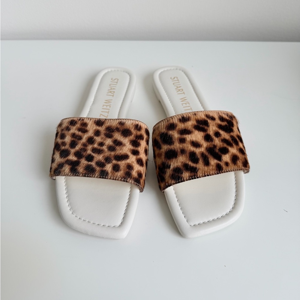 Stuart weitzman summer slide sandals